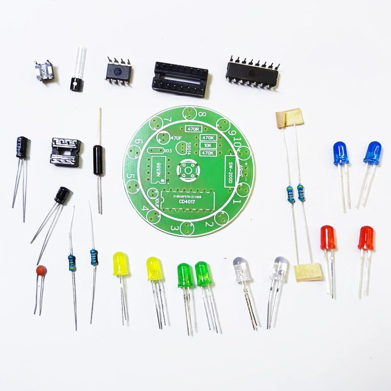 Photo 1 of  DIY Practical Soldering Practice Kit Practice Learning Electronics Training Board