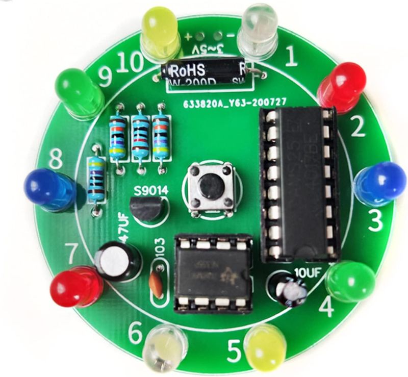 Photo 2 of  DIY Practical Soldering Practice Kit Practice Learning Electronics Training Board