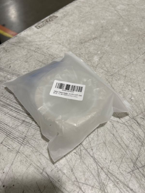 Photo 1 of Window Weather Sealing Tape,1.2-Inch x 16ft Window Insulation Tape Clear Window Draft Stopper Tape,Plastic Window Coverings for Winter,Weather Stripping Tape for Doors and Windows 1.2IN x 16FT Clear