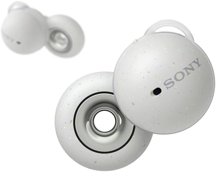 Photo 1 of Sony LinkBuds Truly Wireless Earbud Headphones with an Open-Ring Design for Ambient Sounds and Alexa Built-in, Bluetooth Ear Buds Compatible with iPhone and Android, White
