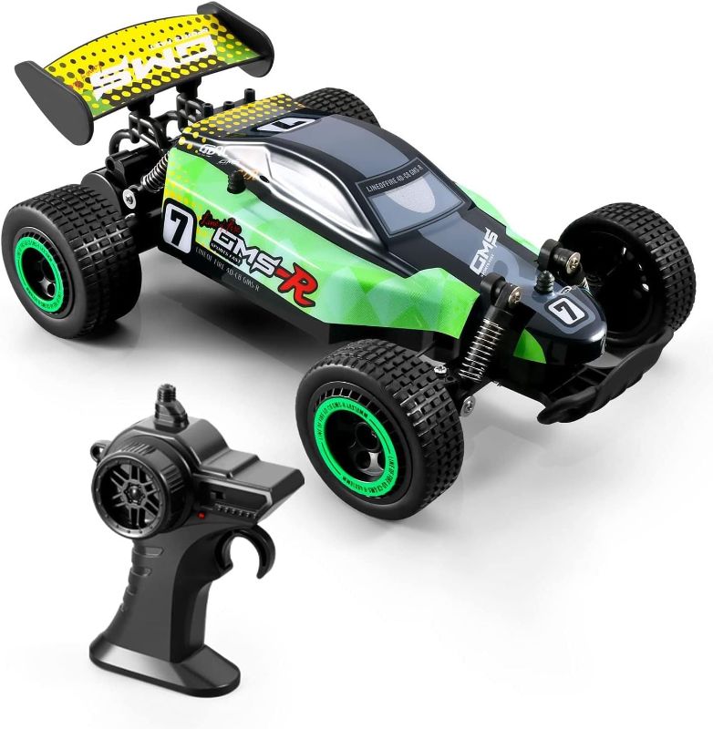 Photo 1 of 4DRC C8 Remote Control Truck 2.4Ghz 25KM/H High Speed RTR Electric Rock Climber Fast Race Buggy Hobby Cars Toy for Kids Gift(Green) 