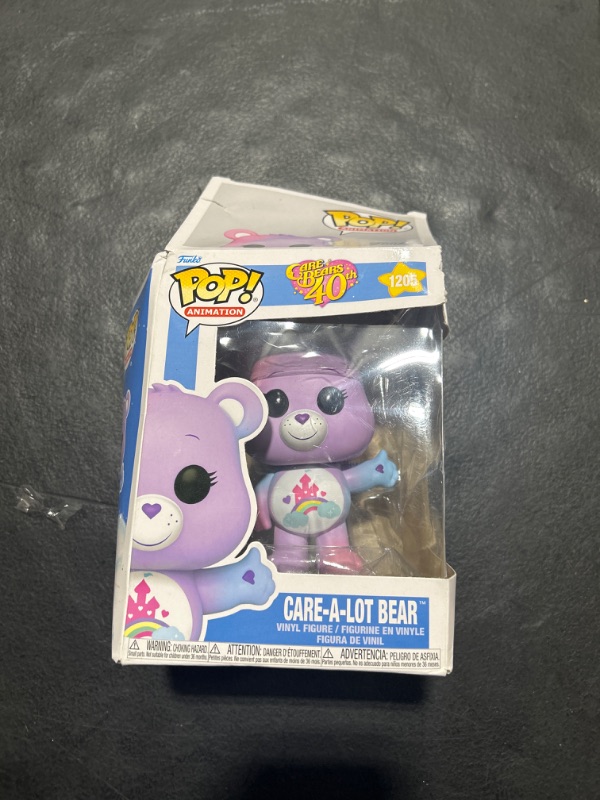 Photo 2 of Funko Pop! Animation: Care Bears 40th Anniversary - Care-A-Lot Bear with Translucent Glitter Chase (Styles May Vary)