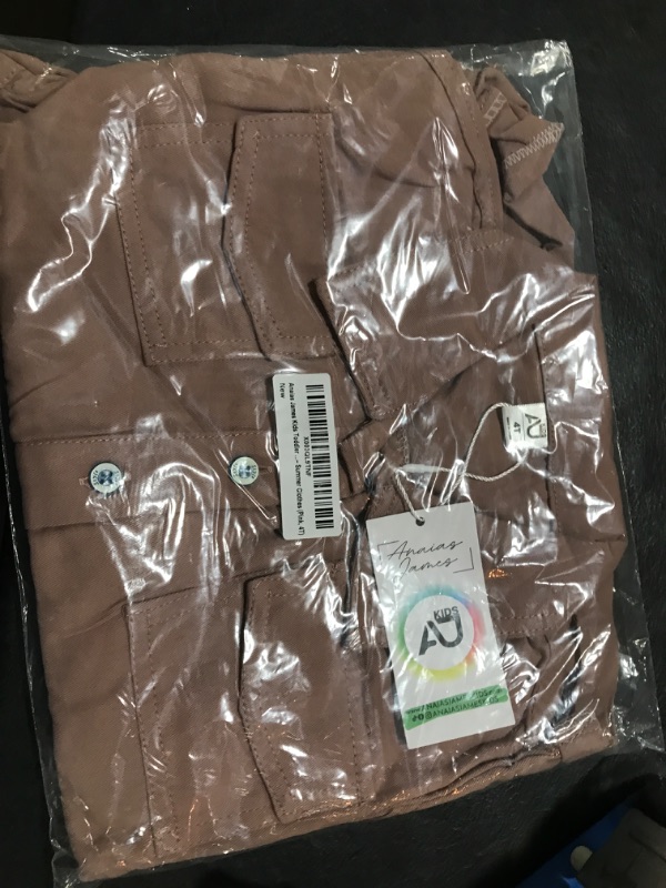 Photo 1 of 4T BROWN SHIRT 