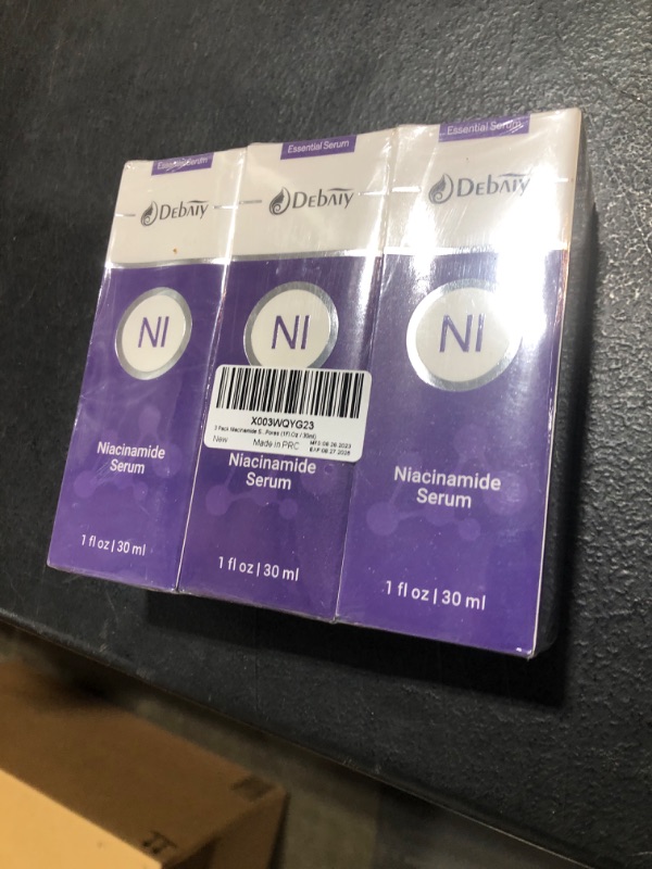 Photo 1 of 3 pack niacinamide serum exp 2026 