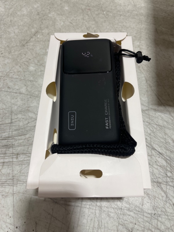 Photo 1 of INIU Power Bank, 25000mAh/65W USB C Laptop Portable Charger, PD QC Fast Charging 3-Output External Battery Pack for Laptop MacBook Dell XPS iPad Tablet iPhone 14 13 12 Pro Max Samsung S21 Google, etc