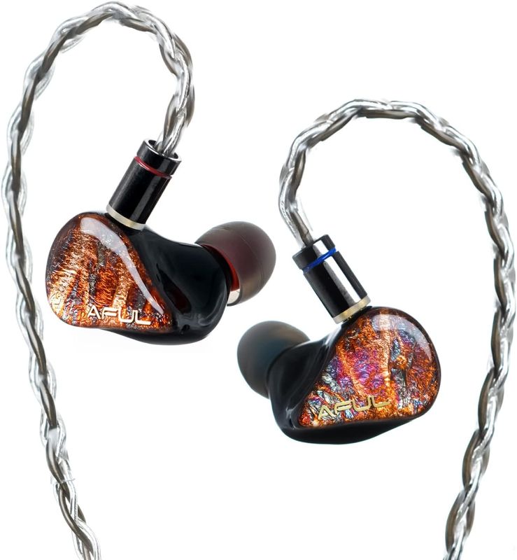 Photo 1 of AFUL Acoustics Performer 5 Hybrid Drivers in-Ear Monitors, 1DD + 4BA in-Ear Earphones IEMs (4.4mm Plug)