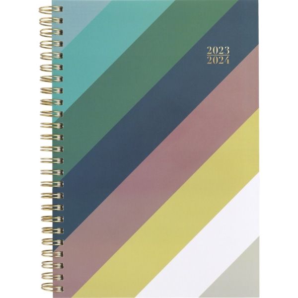Photo 1 of 2023-2024 Cambridge® Rae Academic Weekly/Monthly Planner, 5-1/2" X 8-1/2", Multicolor, July 2023 to June 2024, 1670-200A