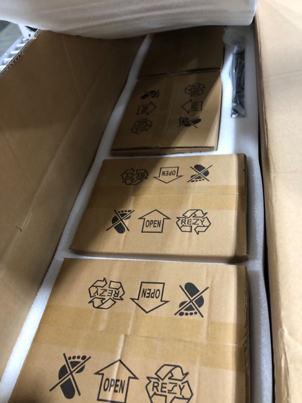 Photo 1 of 7PMBEANE Modern Rectangular Chandelier Hanging Light Fixture for Dining Room Living Room