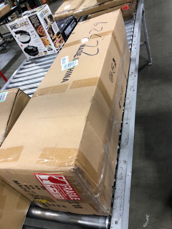 Photo 1 of 7PMBEANE Modern Rectangular Chandelier Hanging Light Fixture for Dining Room Living Room