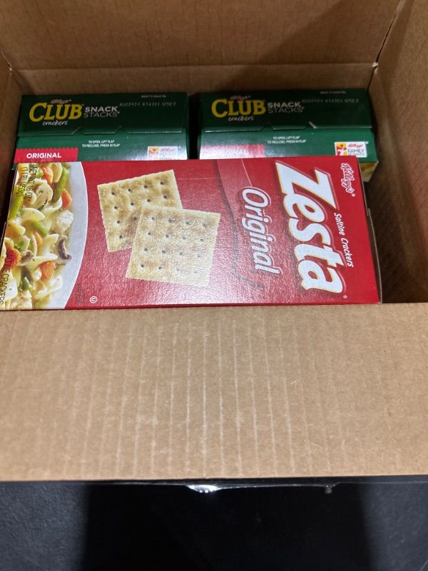 Photo 2 of Club and Zesta Crackers, Soup Crackers, Party Snacks, Variety Pack (4 Boxes)