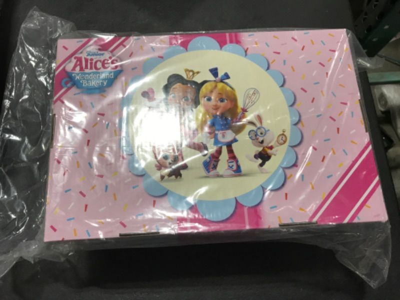 Photo 2 of ALICE WONDERLAND BAKERY Disney Junior Dress Up Set with Trunk, Size 4-6X, Pretend Play, Officially Licensed Kids Toys for Ages 3 Up, Gifts and Presents, Amazon Exclusive