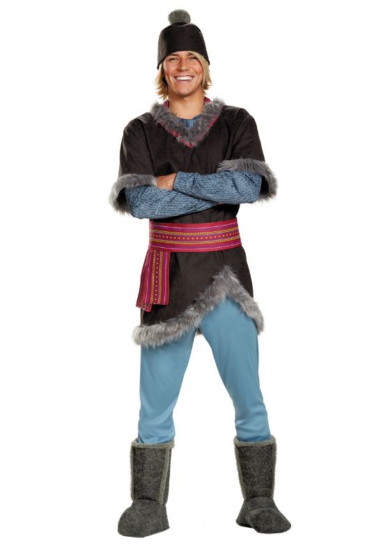 Photo 1 of Deluxe Frozen Kristoff Costume for Adults | Kristoff Frozen Costume SIZE MEDIUM (38-40)