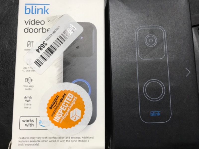 Photo 4 of Blink Video Doorbell + 1 Outdoor 4 smart security camera (4th Gen) with Sync Module 2 | Two-year battery life, motion detection, two-way audio, HD video, Works with Alexa