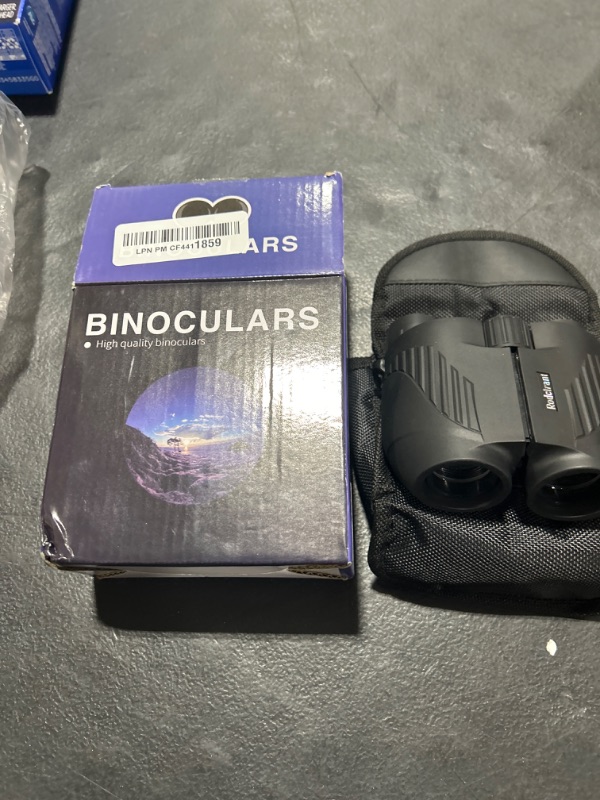Photo 2 of 20x25 Binoculars for Adults and Kids, High Power Easy Focus Binoculars with Low Light Vision, Compact Binoculars for Bird Watching and Travel Black