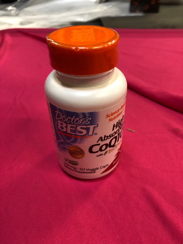 Photo 2 of Doctor's Best High Absorption CoQ10 with BioPerine, 200 mg, 60 Veggie Caps
EXP - 0CT2024 