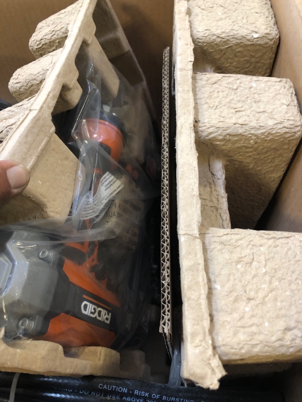 Photo 1 of 6 Gal. Portable Electric Pancake Air Compressor w/ 18GA Brad Nailer, 16GA Straight Finish Nailer, & 18GA Finish Stapler