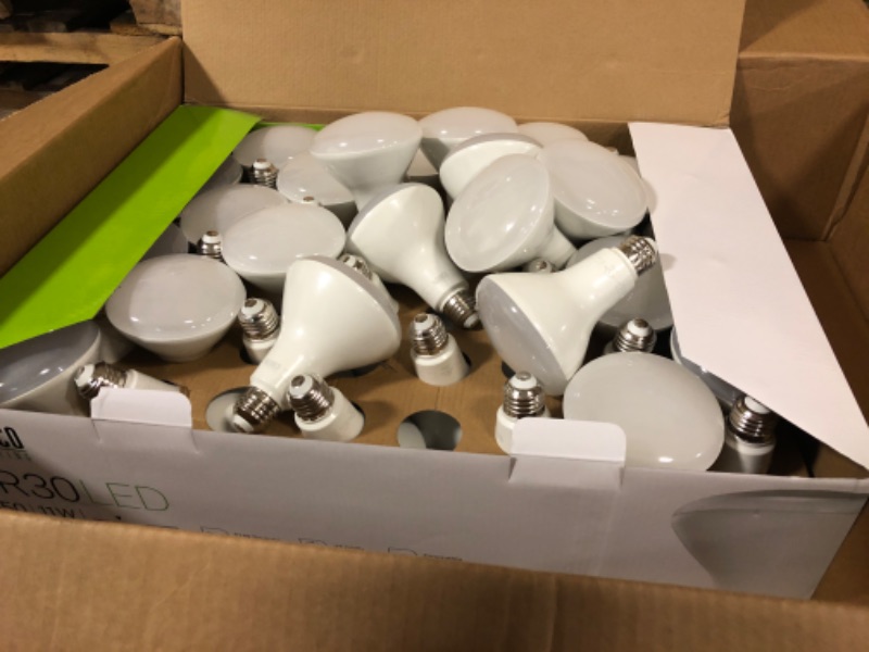 Photo 2 of Sunco Lighting 48 Pack BR30 LED Bulbs, Indoor Flood Lights 11W Equivalent 65W, 3000K Warm White, 850 LM, E26 Base, 25,000 Lifetime Hours, Interior Dimmable Recessed Can Light Bulbs - UL & Energy Star