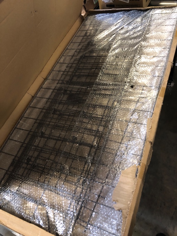 Photo 1 of Commercial Grade Metal 4-Tier Wire Display Rack for Snacks, Chips, Candy, Cookies, Packaged Foods, 18 x 13 x 59 Inches