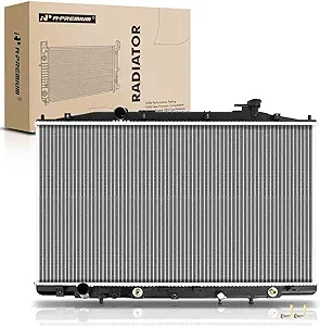 Photo 1 of A-Premium Engine Coolant Radiator Assembly with Transmission Oil Cooler Compatible with Honda Odyssey 2011-2017 3.5L, Auto Trans, Replace# 19010RV0A51, 19010RV0A61