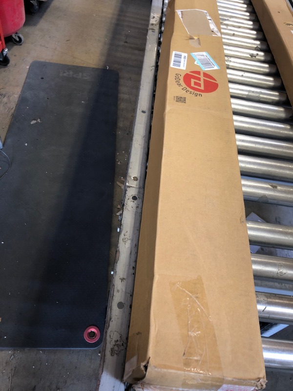 Photo 1 of GoDear Design Deluxe Adjustable Sliding Panel Track Blind 45.8"- 86" W x 96" H, Extendable 4-Rail Track Vertical Blind, Trimmable Natural Woven Fabric, Hanging Room Divider, Semi-Sheer, Eclipse Eclipse 45.8"-86" W x 96"H