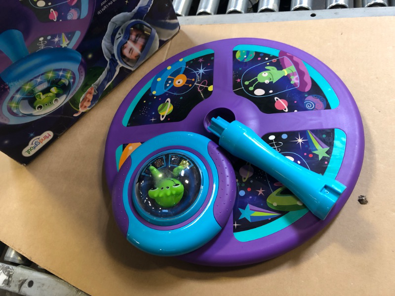 Photo 3 of  MindSprout Light-Up Space Twister | 360° Sit Twist and Spin, Toddler Toys Age 2, 3, 4, 5 