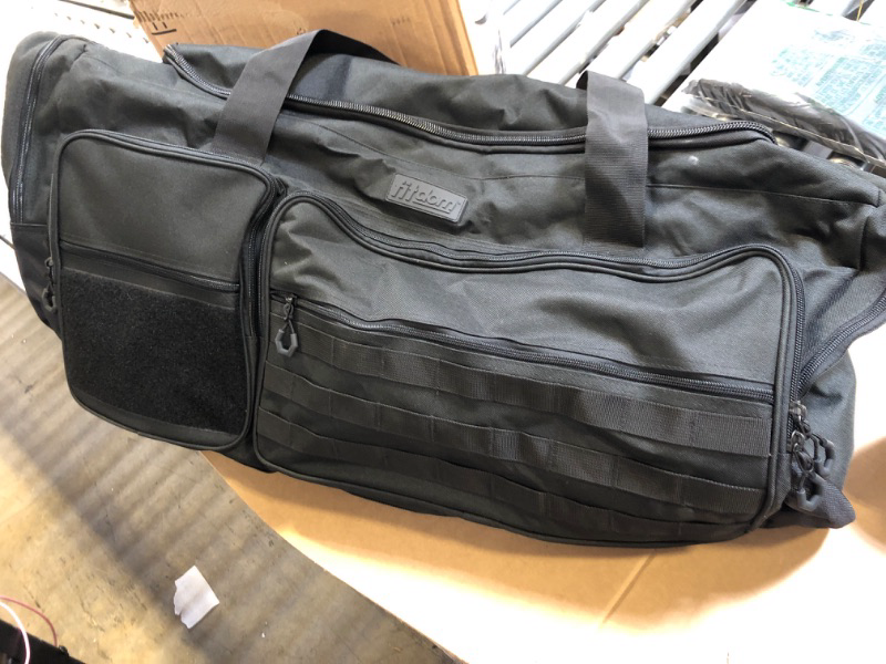 Photo 1 of   Black  Travel Duffel Bag
