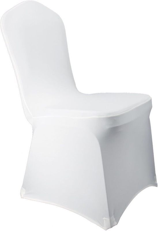 Photo 1 of 4 count White Stretch Spandex Chair Covers