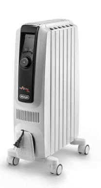 Photo 1 of 1500-Watt 5120 BTU Electric Oil Filled Radiator Space Heater Quiet Full Room Comfort
