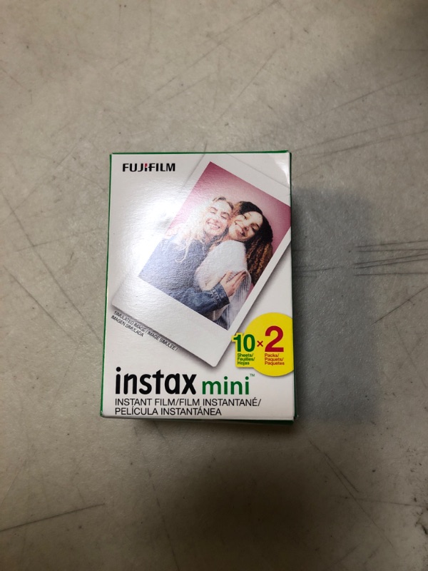 Photo 3 of Fujifilm Instax Mini Instant Film Twin Pack (White) 20 photos White