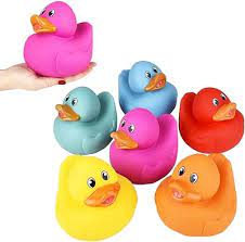 Photo 1 of CLASSIC COLORFUL RUBBER DUCK--- 36 PACK 