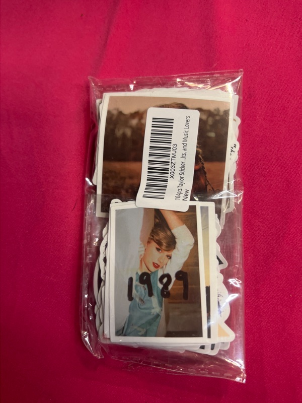 Photo 2 of 104pcs TS Sticker Gifts, Taylor Merch Decals, Decoration for TS,Album Stickers,Teenagers, Adults, and Music Lovers