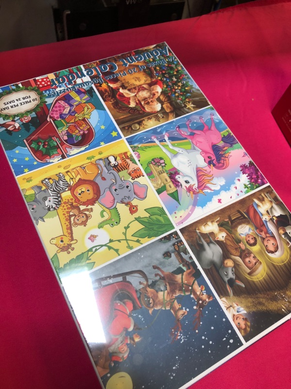 Photo 1 of Advent Calendar 2023, 24 Individual 20 Pieces Jigsaw Puzzles, Countdown Daily Surprises Puzzle Advent Calendar for Kids, Toddlers, Boys, Girls, Teens, Christmas Gifts for 3, 4, 5, 6, 7 Year Old (M8) 20 Pieces Each