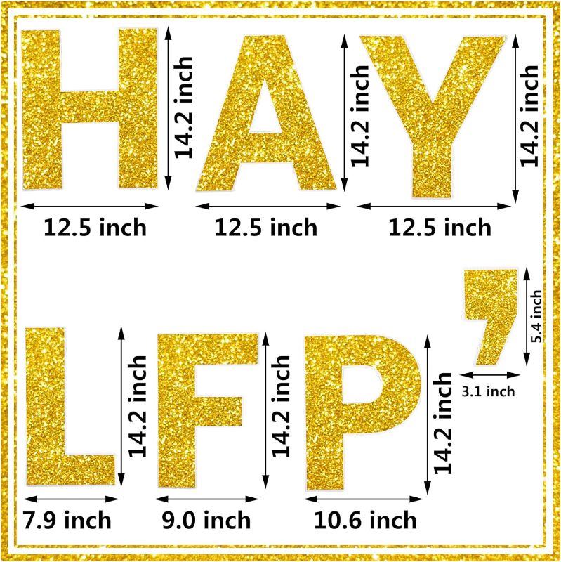 Photo 1 of 14 PCS Fall Yard Signs Happy Fall Y’all Outdoor Signs Gold Glitter Lawn Signs Plastic Autumn Garden Decorations with Stakes for Garden Patio Pathway Thanksgiving Holiday Decor
