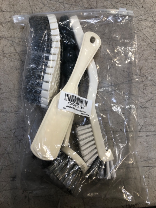 Photo 1 of 4 PACK DEEP CLEAN BATHROOM BRUSH SET