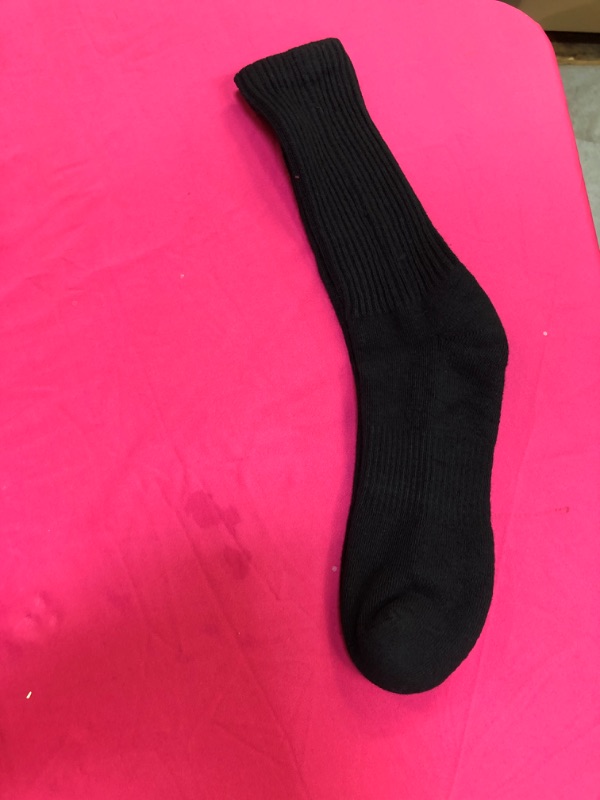 Photo 1 of BLACK HIGH RISE SOCKS 10 PACK 