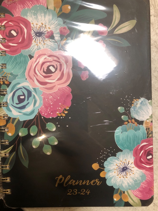 Photo 2 of Planner 2023-2024 - Weekly Planner 2023-2024 from July 2023 to June 2024, Weekly Monthly Planner 2023-2024, 6" x 8.3", 2023-2024 Planner with Inner Pocket and 12 Monthly Tabs Small