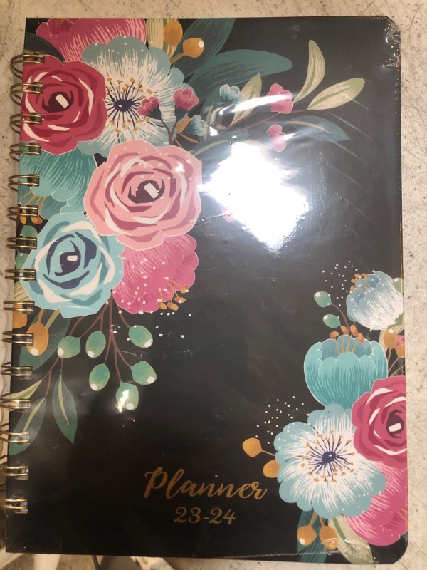 Photo 2 of Planner 2023-2024 - Weekly Planner 2023-2024 from July 2023 to June 2024, Weekly Monthly Planner 2023-2024, 6" x 8.3", 2023-2024 Planner with Inner Pocket and 12 Monthly Tabs Small