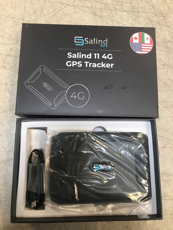 Photo 2 of SALIND GPS Magnetic, up to 70 Days Battery - GPS Tracker for Every Vehicle, 4G LTE Car GPS Tracker with Strong Built-in Magnet for Easy Fixation on All Surfaces, Robust & Splash Proof Tracking Device
