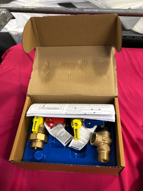 Photo 2 of 3/4 in. EXP Ultra-Compact Tankless Water Heater Service Valve Kit