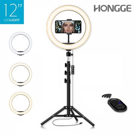 Photo 1 of HONGGE 12” LED Selfie Ring Studio Light
