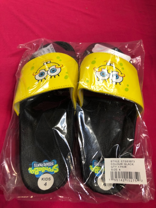Photo 1 of Boys SpongeBob Square Pants Soccer Slide Sizes 4 kids
