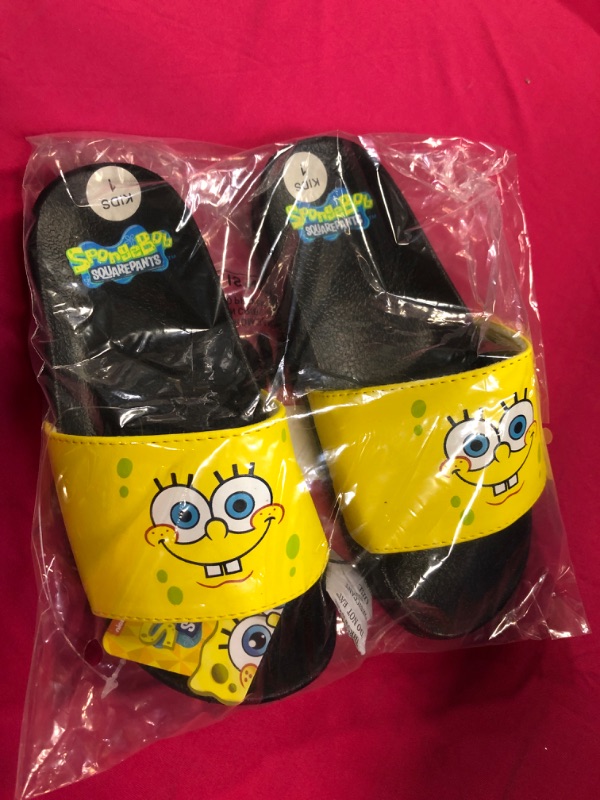 Photo 1 of Boys SpongeBob Square Pants Soccer Slide Sizes kids 1