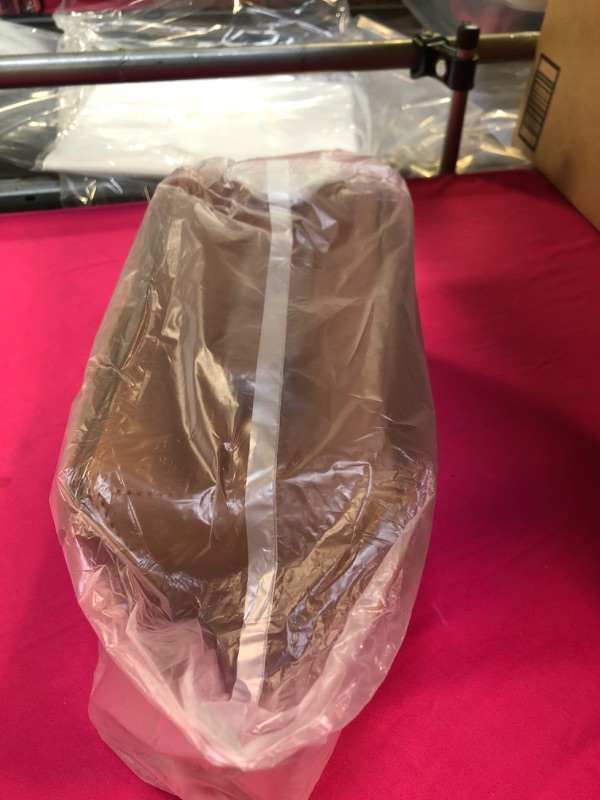 Photo 2 of GEL BGONACOOL Travel Makeup Bag, Open Flat Cosmetic Bags for Women, Waterproof & Large Capacity Toiletry Bag with Divider and Handle (Brown)
