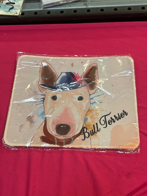 Photo 1 of bull terrier mouse pad 