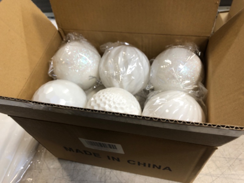 Photo 1 of 12 PACK 4" CHRISTMAS BULB SET