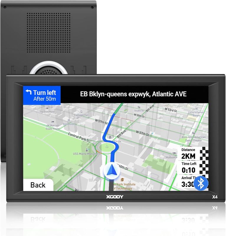 Photo 1 of XGODY GPS Navigation for Car 9 inch Latest 2023 Map Truck GPS Bluetooth Big Touchscreen GPS Navigator AV-in GPS Satellite Navigator with Free Lifetime Map Update
