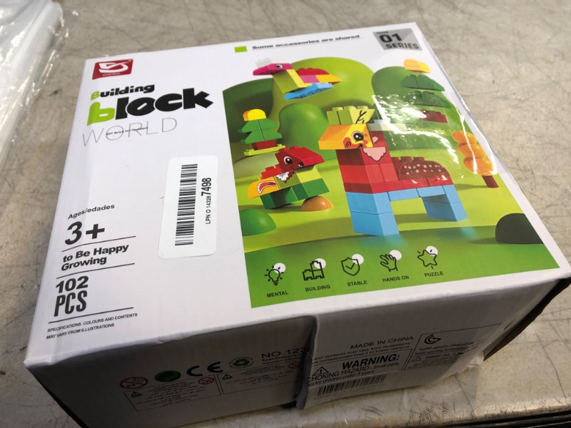 Photo 1 of BUILDING BLOCK WORLD TOY SET 