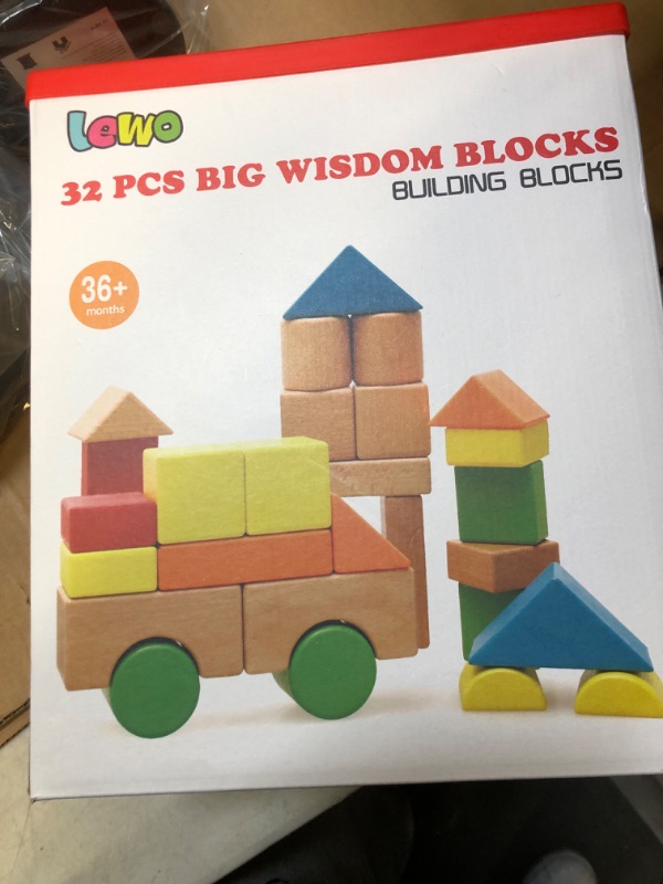 Photo 1 of lewo 32 pcs big wisdom blocks 