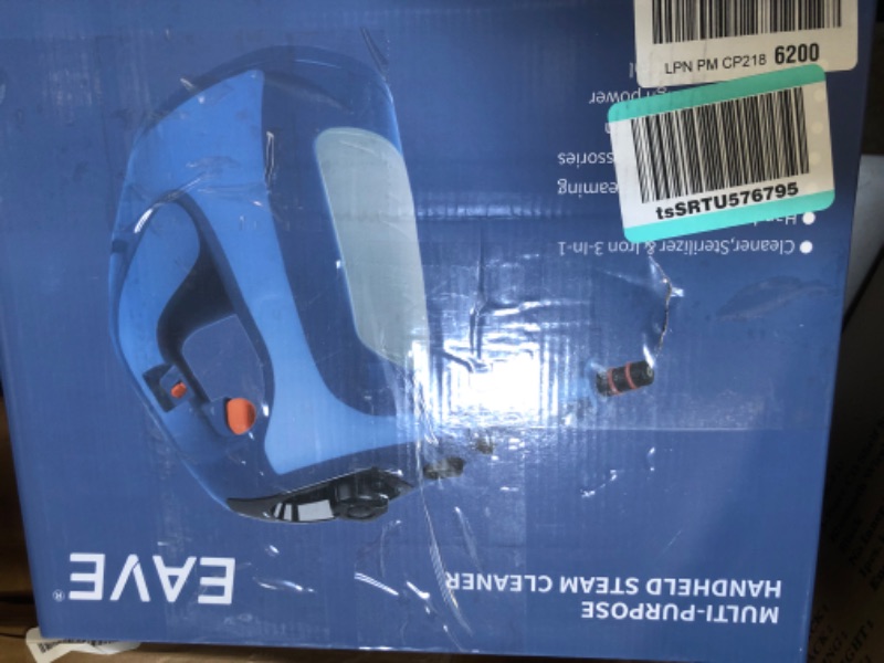 Photo 1 of Handheld Steam Cleaner, Steamer for Cleaning, with Steam Lock Button for Hands-free Steaming, Continuous Steam with Unlimited Use Time, 120? Pressurized Steam, Full Accessory Set for Home, Bathroom