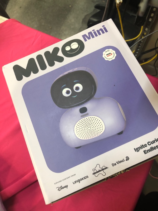 Photo 2 of Mini: AI Robot for Kids | Fosters STEM Learning & Education | Packed with Games, Dance, Singing | Child-Safe Conversational Learning | Ideal Gift for Boys & Girls 4-8
 